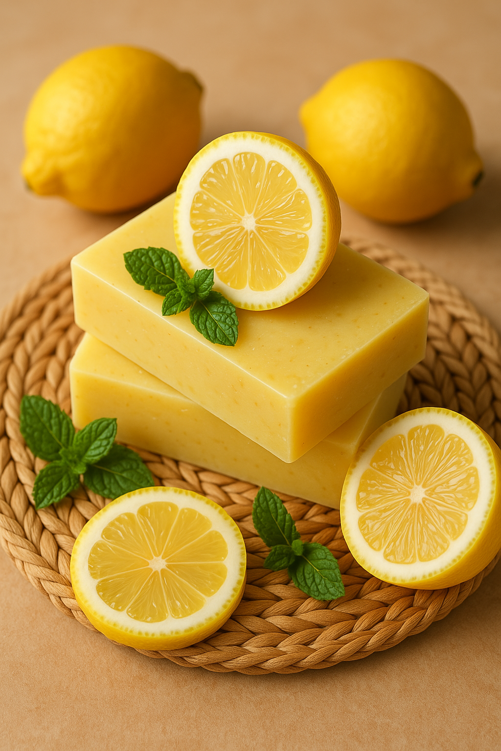 Lemon Soap Bar