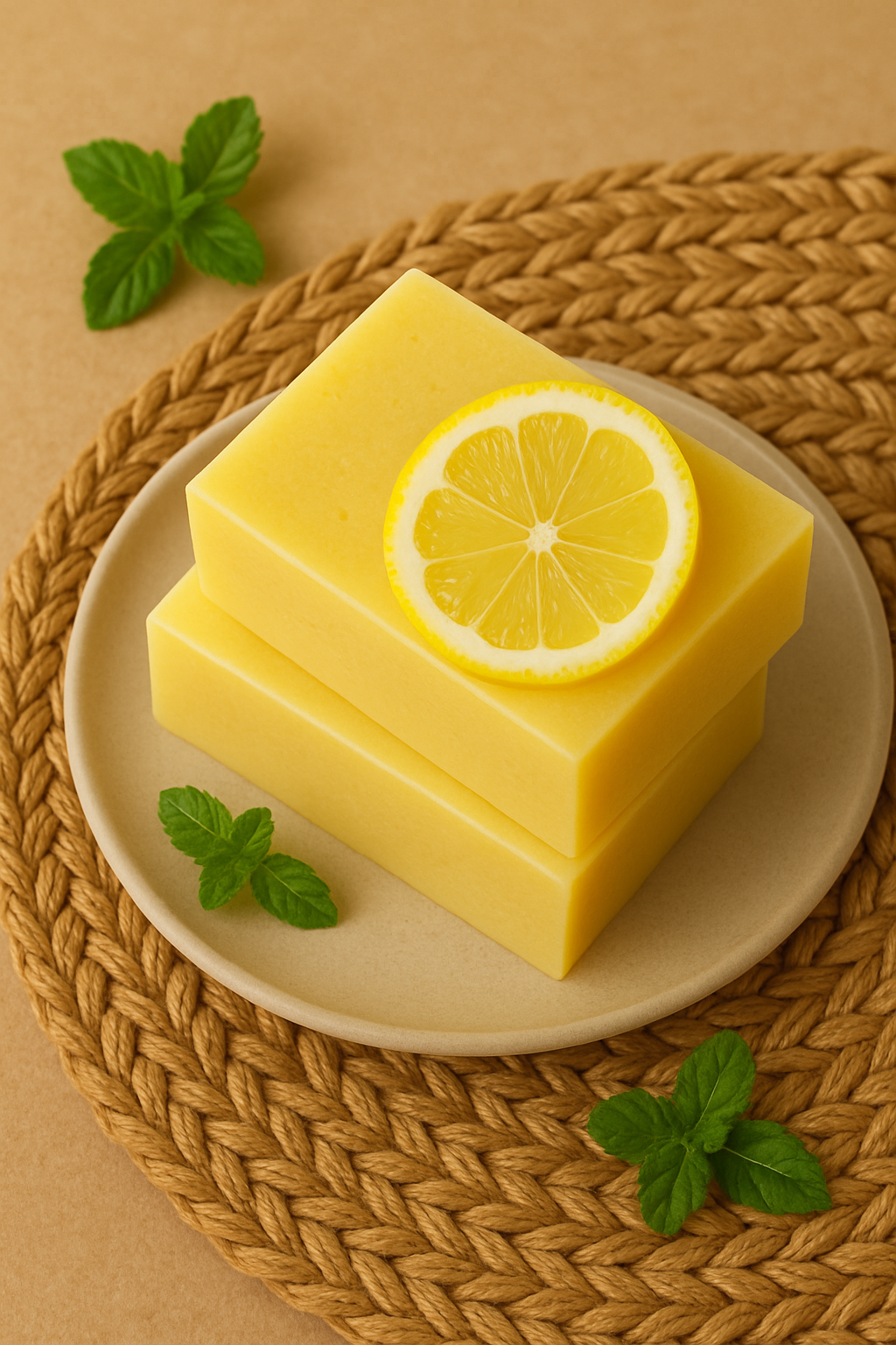 Lemon Soap Bar